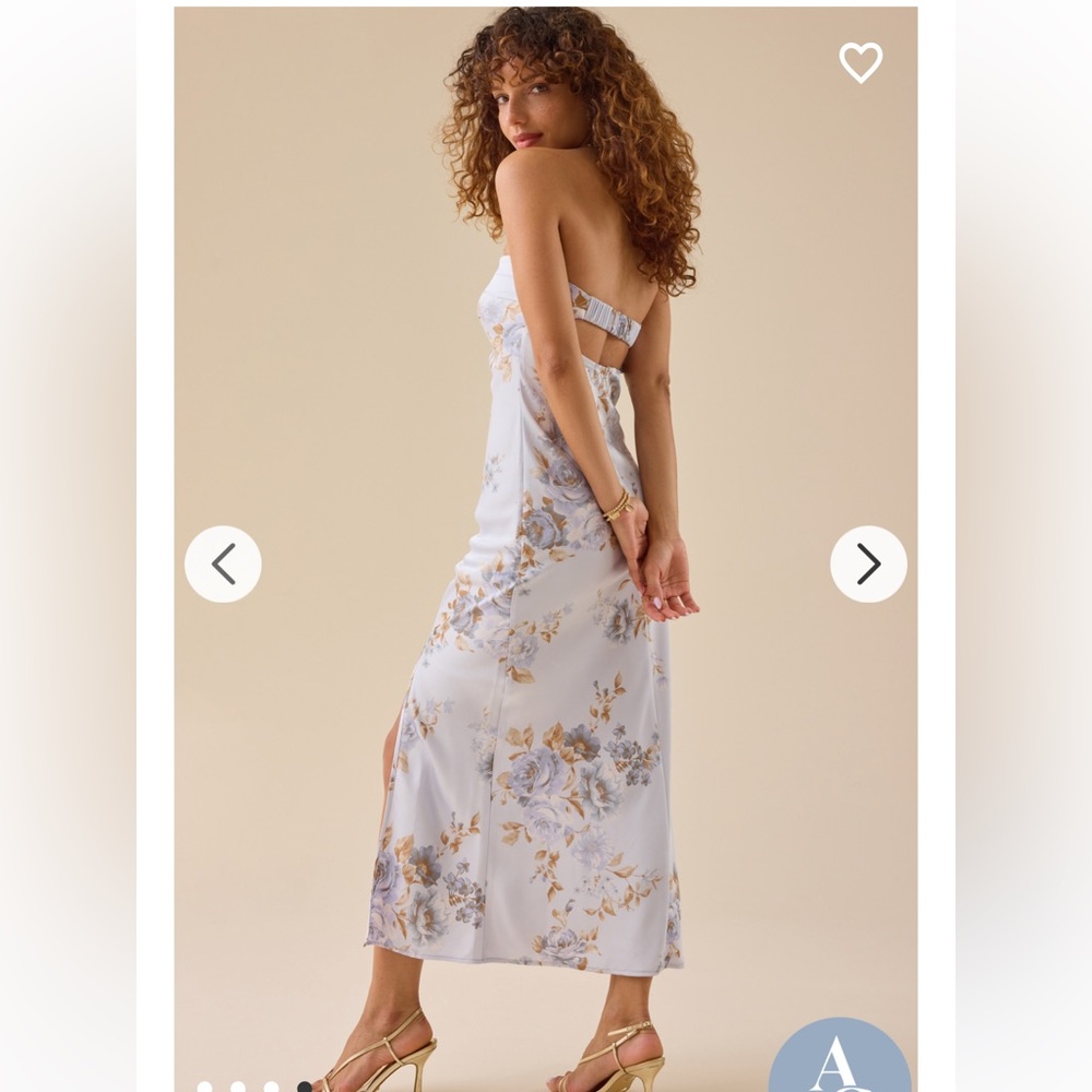 New with tags Altar’d State Paityn Floral Strapless Maxi Dress - Picture 4 of 4
